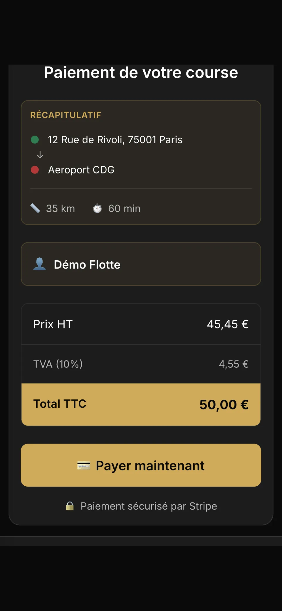 Paiement en ligne Mastro
